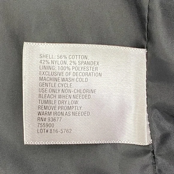 WORTHINGTON Black Embroidered Cardigan Sweater - Picture 9 of 11